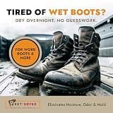 PEET Original Silent 2-Shoe Fanless Electric Boot Dryer for Work Boots