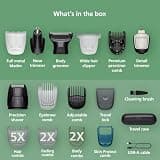 Philips Norelco All-in-One 9000 Series 23-Piece Multigroom Trimmer (MG9575/49)