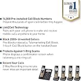 Panasonic KX-TGF975B 5-Handset Cordless Phone System with Bluetooth Connect