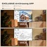 Caydo P1 Dedicated 720p Art Projector with App Integration and Keystone