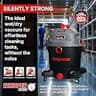 Shop-Vac Ultra Quiet 12-Gallon Wet/Dry Vacuum Cleaner, 5.5 Peak HP Motor