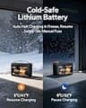 LiTime 12V 100Ah Group 31 Trolling Motor Lithium Battery with Bluetooth