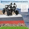 GarveeLife 2-Seater 4WD Ride-On UTV with 22mm Steel Frame and Solid Terrain Tires