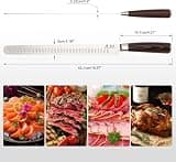 imarku 12-Inch Ultra Sharp Japanese High Carbon Stainless Steel Brisket Knife