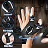 Hinshark USB Rechargeable Rainproof LED Flashlight Gloves for Mechanics