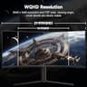 KTC H34S18S 34-Inch WQHD 180Hz 1500R Ergonomic Curved Ultrawide Gaming Monitor