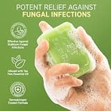 Roycederm Medicated Antifungal Bar Soap with Clotrimazole 1% and Natural Tea Tree Oil