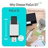 Liene PixCut S1 Color Dye-Sublimation Sticker Printer with Auto-Cutter