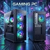 STGAubron Gaming PC Bundle with Intel Core i7, RTX 2060 Super, 24" Monitor