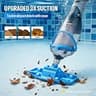 BIELMEIER Cordless Handheld Pool Vacuum with 9-Foot Reach and 3 Gauge Filters