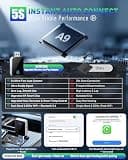 SPIRITIME Quick-Swap Series 2-in-1 Wireless CarPlay & Android Auto Adapter