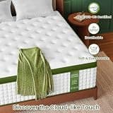 BedStory 14-Inch Hotel Collection Hybrid Medium Firm Mattress for Pain Relief