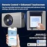 Varpoolfaye 30,000 BTU 120V Plug-in Hybrid Above-Ground Pool Heat Pump