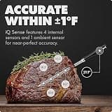 ThermoMaven Smart Wireless Meat Thermometer with Standalone Base & 4 Probes
