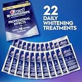 Crest 3D Whitestrips Professional Effects, 44-Strip At-Home Teeth Whitening Treatment
