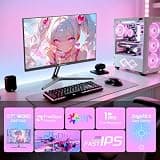 SANSUI 27-Inch 1440p WQHD Fast IPS Gaming Monitor, 240Hz Native Refresh