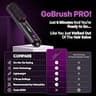 NUMOYA Go Brush Pro Portable Cordless Hair Straightener Brush White