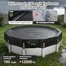QH.HOME 550D Extra-Thick Winter Pool Cover Designed for Steel Wall Pools