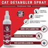 Warren London Unscented Cat Detangler Spray with Aloe Vera and Jojoba