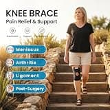 Galvaran Adjustable Knee Brace with Side Stabilizers and Patella Pad
