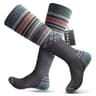 OutdoorMaster Merino Wool Thermal Over-the-Calf Ski & Snowboard Socks, Multi-Pack