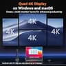 TobenONE DisplayLink 20-in-1 Quad 4K Docking Station