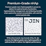 Dr. Jen Fluoride-Free Remineralizing Toothpaste, 10% Premium Nano Hydroxyapatite Formula