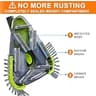 Sepetrel Upgraded Triangular Pool Vacuum Head with Side Brushes & Swivel