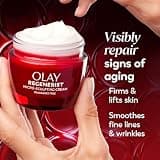 Olay Regenerist Micro-Sculpting Cream, Fragrance-Free Anti-Aging Moisturizer (2.6 oz)