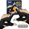PARIGO LED Flashlight Gloves with Focused Index Finger and Thumb Lights