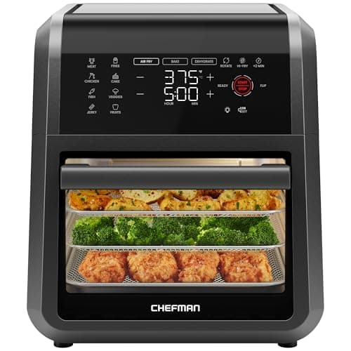 Chefman 12-Quart 5-in-1 Air Fryer Oven with Digital Controls and Presets