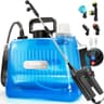 Sylsmart 2-Gallon Dual-Battery Powered Sprayer with 31-Inch Telescopic Steel Wand