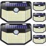 HMCITY 120 LED High Efficiency Solar Motion Sensor Outdoor Lights, 3 Modes