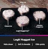 GE Profile Opal Ultra Countertop Nugget Ice Maker with 1-Gallon XL Tank