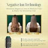 Asani Multipurpose Hot Air Blow Dryer Brush with Interchangeable Heads