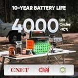 Jackery Solar Generator 1000 v2 Portable Power Station Bundle with 200W Solar Panel