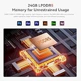 Beelink SER5 MAX Mini PC Desktop, AMD Ryzen 7 7735HS, 24GB RAM, 500GB SSD