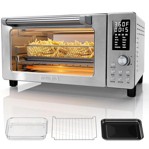 Nuwave Bravo Pro Countertop Convection Air Fryer Toaster Smart Oven Combo
