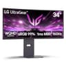 LG UltraGear 34G600A-B 34-Inch WQHD 160Hz 1800R Curved Ultrawide Gaming Monitor