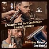 Ufree Professional Foil Shaver and Zero-Gap T-Blade Beard Trimmer Set