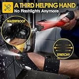 PARIGO LED Flashlight Gloves with Focused Index Finger and Thumb Lights