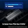 Lexar NM790 4TB PCIe Gen4 NVMe M.2 Internal Solid State Drive with Heatsink Included