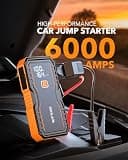 JOLTEKON 4500A Car Jump Starter with 150 PSI Air Compressor and Smart LCD Display