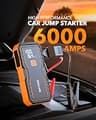 JOLTEKON 4500A Car Jump Starter with 150 PSI Air Compressor and Smart LCD Display