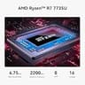 Beelink SER5 MAX Mini PC Desktop, AMD Ryzen 7 7735HS, 24GB RAM, 500GB SSD