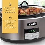 Crock-Pot Large Programmable Slow Cooker with Auto Warm Setting, 8-Quart