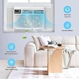 MERXENG 10,000 BTU Window Air Conditioner Featuring a Rotary GMCC Compressor