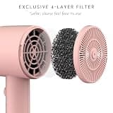 AINA High-Speed Ionic Ceramic Hair Dryer with Magnetic Styling Attachments