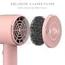 AINA High-Speed Ionic Ceramic Hair Dryer with Magnetic Styling Attachments