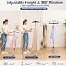 JUPITER WARRIOR 3-in-1 Garment Steamer Stand with Hanger and Glove